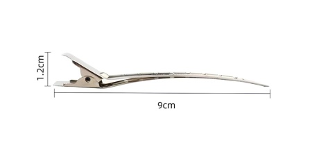 Clipsuri Par Mari Metalice 9 cm – Set 12 bucati - Img 4