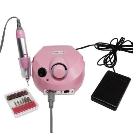 Freza / Pila Electrica Unghii ZS-601 - 65W, 45000 RPM, Roz