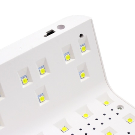 Lampa LED UV pentru Manichiura L-1003, 120W, Alba - Img 9