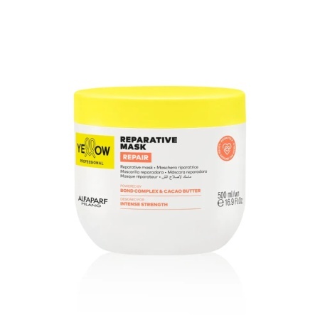 Mască Pentru Regenerarea Părului Degradat Yellow Reparative Mask - Img 2