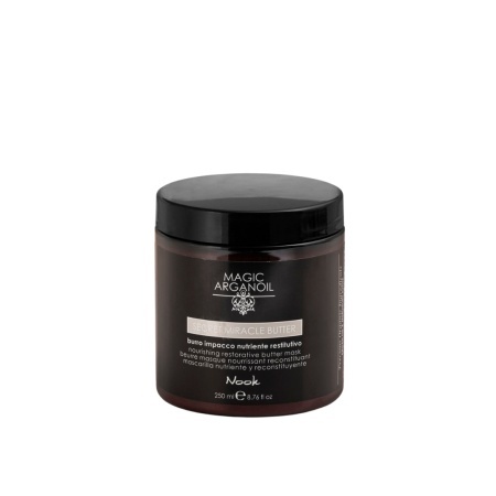 Mască Restructurantă pentru Părul Deteriorat, cu Unt de Argan și 91% Ingrediente Naturale, Nook Magic ArganOil Secret - Img 7