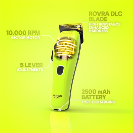Masina de Tuns Rovra - SUPER CUT - 10.000 RPM - fara fir - Img 5