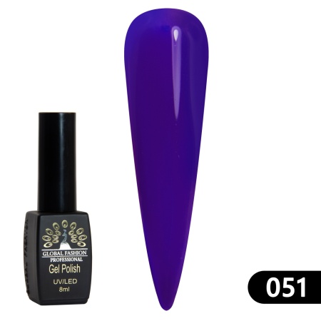 Oja semipermanenta BLACK ELITE, 8 ml, 051 - TPO Free