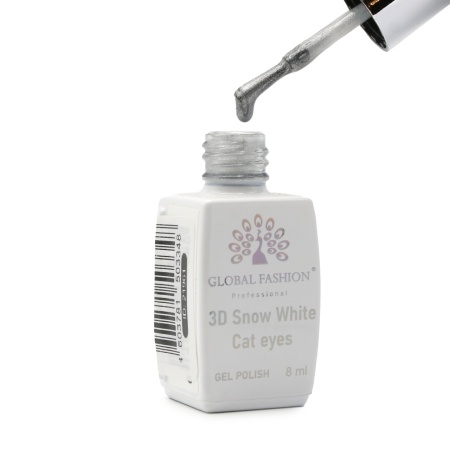 Oja semipermanenta, SW 3D Cat Eye, 8 ml, 01 - TPO Free Global Fashion - Img 2