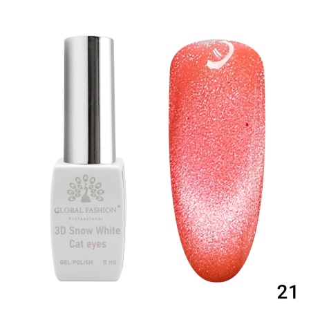 Oja semipermanenta, SW 3D Cat Eye, 8 ml 21 - TPO Free Global Fashion
