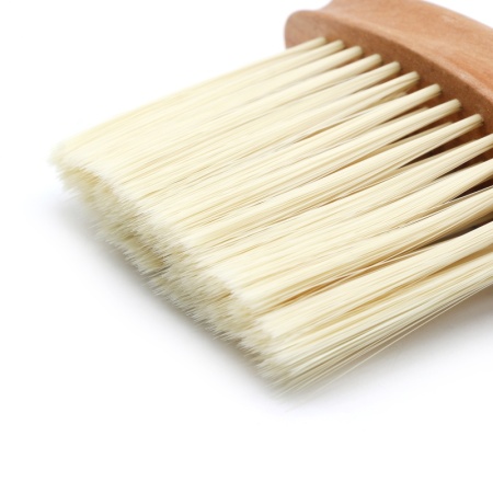 Pămătuf Frizerie cu Mâner din Lemn - Img 4