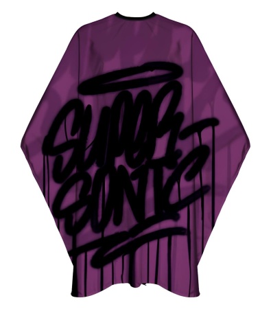 Pelerina frizerie Marmara Barber Super Sonic Purple