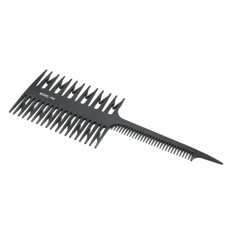 Pieptene Profesional pentru Texturat / Separare Suvite - Black - Img 2