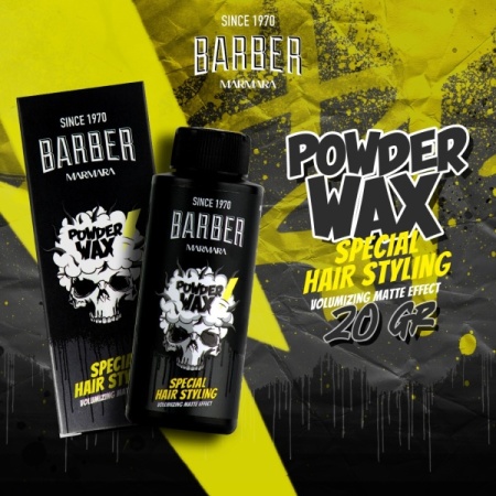 Pudra de volum Marmara Barber Styling Powder Wax 20g - Img 2