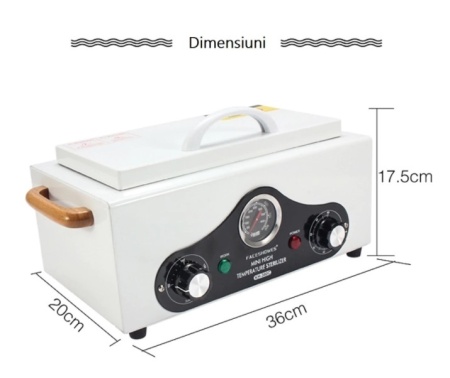 Pupinel Calibrat - Sterilizator Profesional - 300 C, Model KH-360C, Acte DSP Incluse - Img 3
