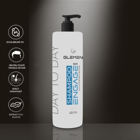Sampon pentru Par - Glemen - Engage - 1000 ml - Img 3