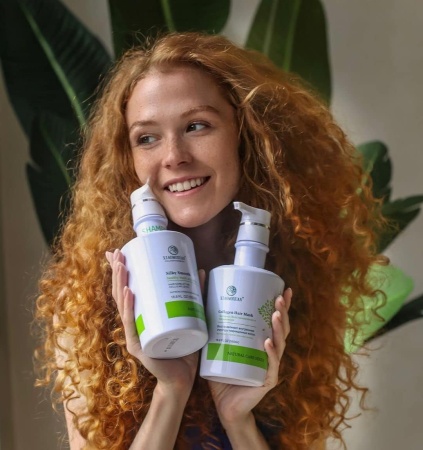 Sampon Xiaomoxuan S2 - Silky Smooth Collagen 550 ml - Sampon Natural de Frunze de Arbore de Ceai cu Colagen - Img 8