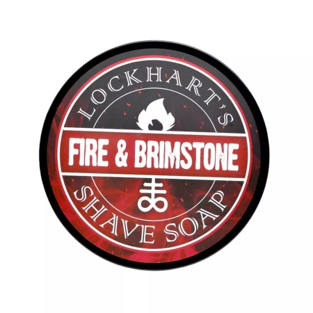 Sapun de barbierit Lockhart's Fire & Brimstone Shave Soap 113g - Img 4