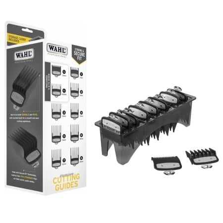 Set 10 Gratare / Inaltatoare si organizator Wahl Premium originale pentru masini de tuns 1.5-25mm
