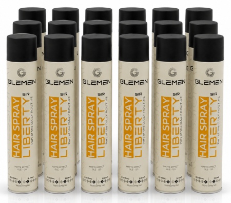 Set 12 Fixative Profesionale Glemen Liberty SIR 750ml