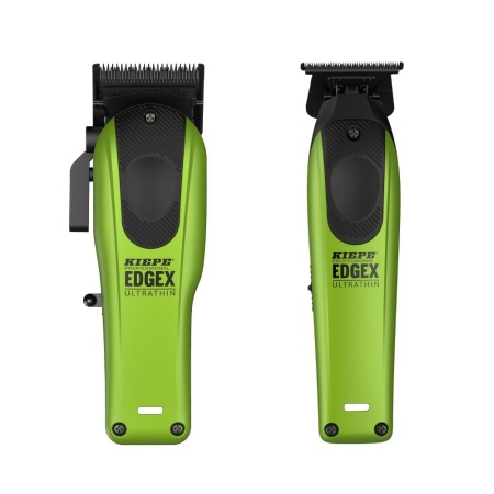 Set combo Kiepe Edgex Green Masina de tuns si Masina de contur fara fir