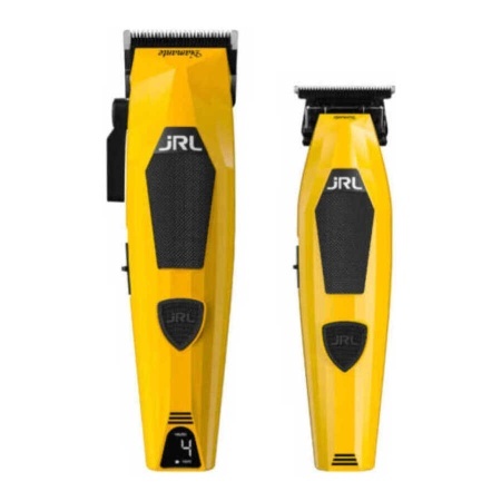 Set JRL Profesional Diamante Masina de tuns 2025C Masina de contur 2025T Yellow - Img 3