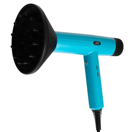 Set Uscator de Par JRL Forte Pro Dryer 90.000 RPM Sapphire Blue + 2 Perii pentru par - Img 5