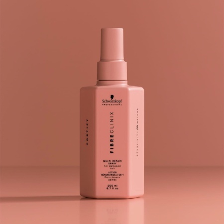 Spray Reparator Leave-In Cu Protecție Termică Schwarzkopf Professional Bonacure Fibre Clinix Fortify Multi Repair 200ml - Img 9