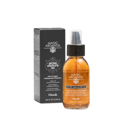 Ulei de Păr pentru Netezire și Hidratare Profundă, cu Efect de Reparare pentru Vârfuri și Lungimi Deteriorate, Nook Magic ArganOil - Img 2