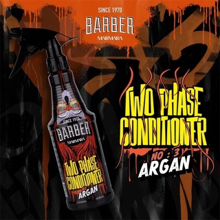 Balsam Leave-in Marmara Barber Two Phase Conditioner No.3 Argan 250ml - Img 3