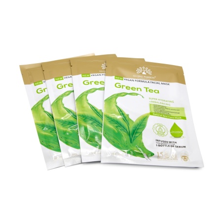 Cadou - Masca Faciala Ceai Verde, Super Hidratanta si Echilibranta - 25 ml - Img 1