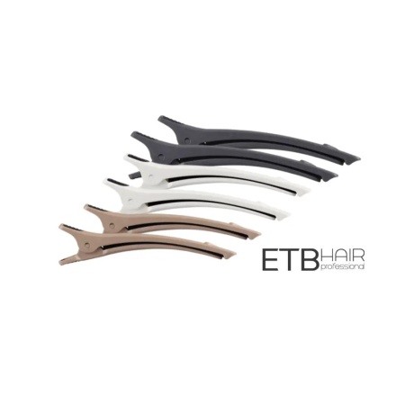 ETB Hair Set De Clipsuri Profesionale Pentru Secționarea Părului, Culori Mate 6Buc/Set - Img 5