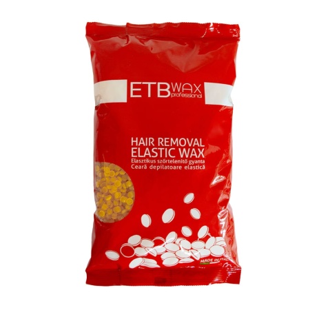 ETB Wax Ceară elastică perle 1kg Galben