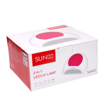 Lampa Unghii UV Led SUN 2C, 48W - Model Nou - Baza Oglinda - Img 5