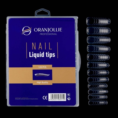 Liquid Tips Polygel 120pcs M733 Oranjollie