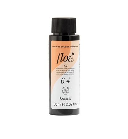 Nook Flow Vopsea-Ulei de Păr Colorant Demi-Permanent Vegan fără Amoniac 60ml - Strălucire Intensă, Fără Compromisuri - Img 9