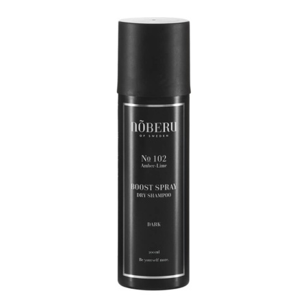 Sampon uscat si pudra matifianta Noberu Boost Spray Dark 200 ml
