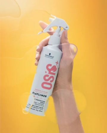 Ser Pentru Protecție Termică Cu Fixare Flexibilă Schwarzkopf Professional Osis Flatliner 200ml - Img 2