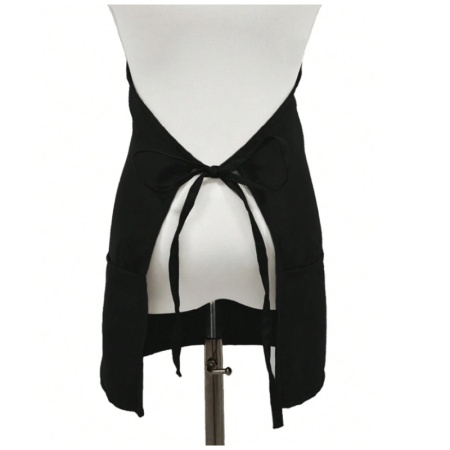 Sort Frizerie/ Coafor cu Buzunare, Black - 51459910 - Img 6