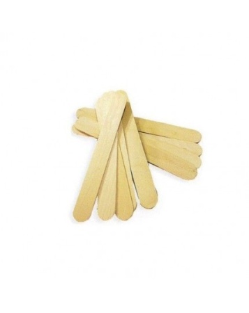 Spatule din lemn de unica folosinta Roial 100 buc/set - Img 2