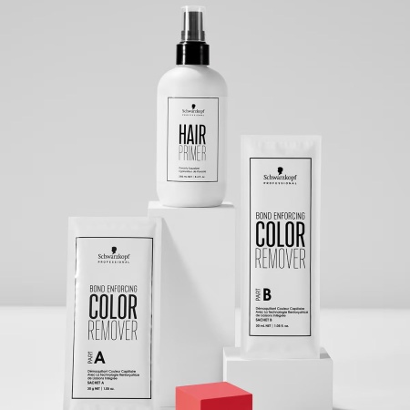 Spray Pentru Pregătirea Părului Înainte De Vopsire Schwarzkopf Professional FibrePlex Color Enablers Hair Primer 250ml - Img 2