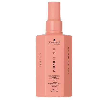 Spray Reparator Leave-In Cu Protecție Termică Schwarzkopf Professional Bonacure Fibre Clinix Fortify Multi Repair 200ml