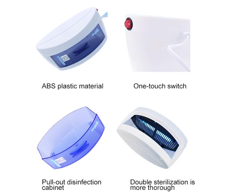 Sterilizator Ultraviolet Germix pentru Ustensile Manichiura/Coafor - Img 3