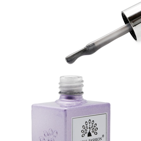 Top Coat Changing Cat eyes, argintiu, 15 ml - TPO Free - Img 5