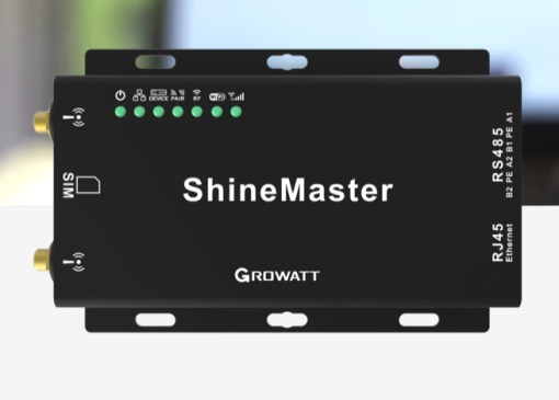 Shine Master for connecting up to 64 Growatt ON-GRID inverters