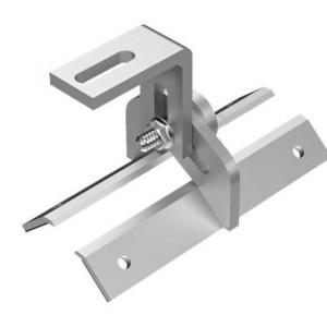 Sistem de prindere in tabla trapezoidala pentru 10 (2x5) panouri în plan vertical - Img 7