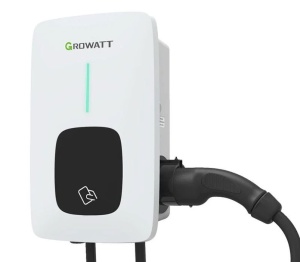 Charging station for electric cars, THOR 07AS-P-V1 (7KW) Single-phase with 5m power cable, Smart EV Charger (WIFI) Plug - Img 1