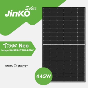 Jinko Photovoltaic Panel 445W, JKMM445N-54HL4R-V, efficiency 22,27% - Img 1