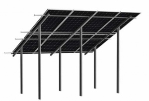 Ground anchoring system for 6 (2x3) panels vertically - Img 2