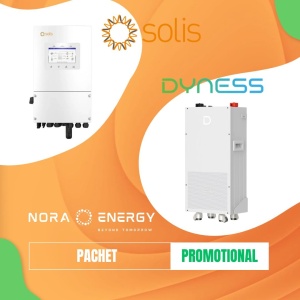 Invertor Solis HIBRID S6-EH1P6K-L-PLUS (6kW) Monofazat + Baterie 16.07 kWh LV Dyness PowerBrick PLUS - Img 2