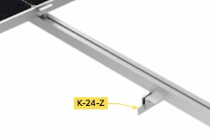 Hamis lemez rögzítő rendszer 6 (1x6) panelhez függőlegesen - Img 3