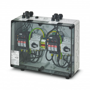 String combiner box (SCB) PhoenixContact SOL-SC-2ST-0-DC-2MPPT-1101UD - Img 1