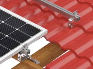 Ceramic tile fixing system for 24 (2x12) panels in vertical plane - Img 6