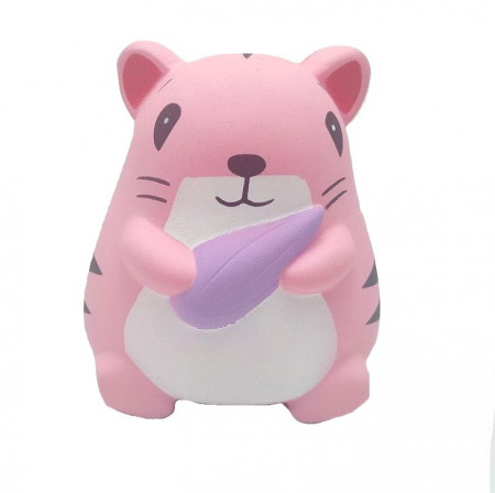 Jucarie Squishy Jumbo, frumos parfumata, model hamster