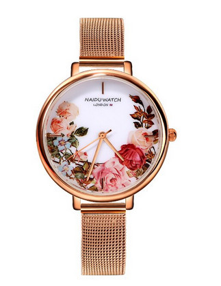ceas dama ieftin cu model floral